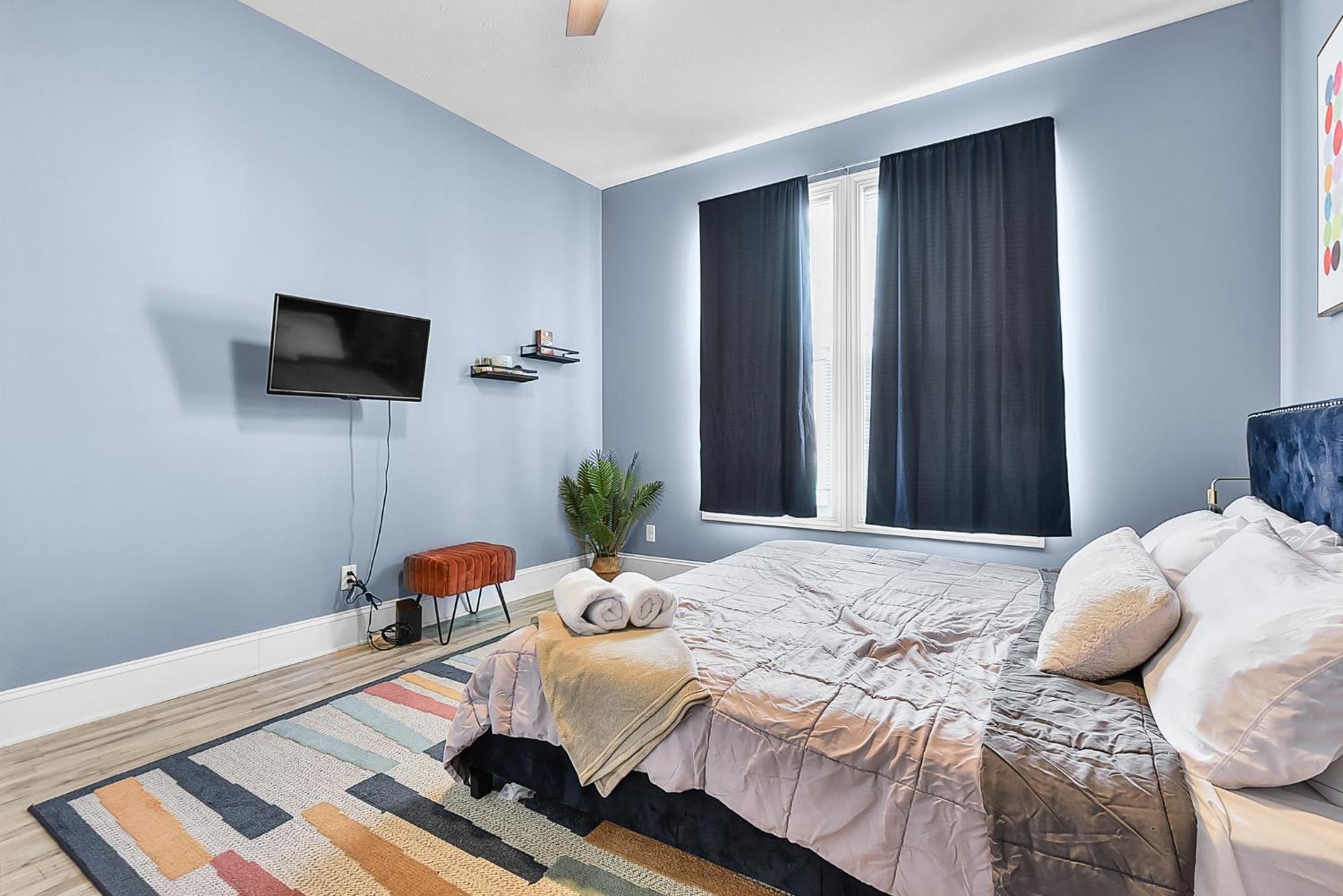 Modern Midtown 1B Apartment King Bed And Smart Tvs Ομάχα Εξωτερικό φωτογραφία